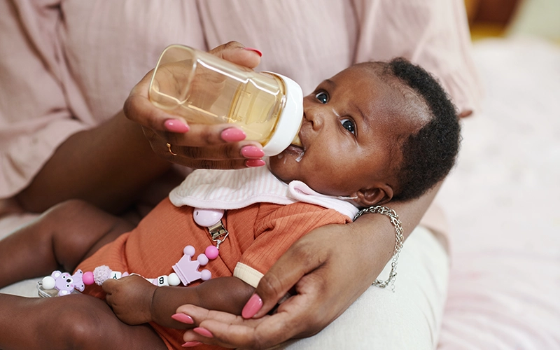 smiling woman wearing a headset